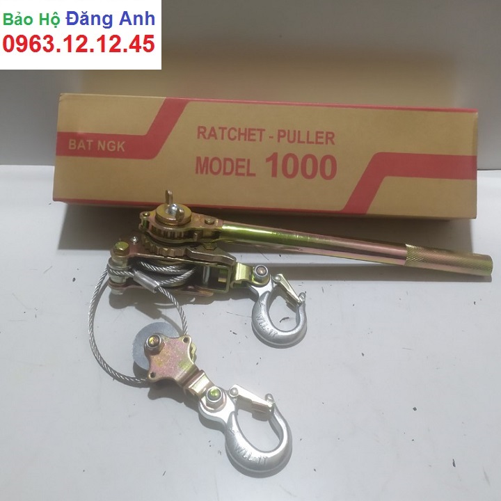 Pa Lăng Lắc Tay 1 Tấn Cao Cấp – Bền Bỉ, Tiện Lợi Khi Sử Dụng